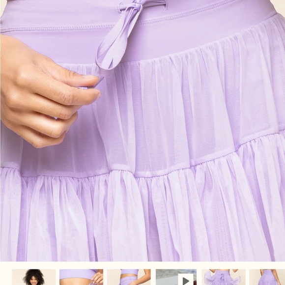 POPFLEX Lilac Skater Skirt - Picture 3 of 4